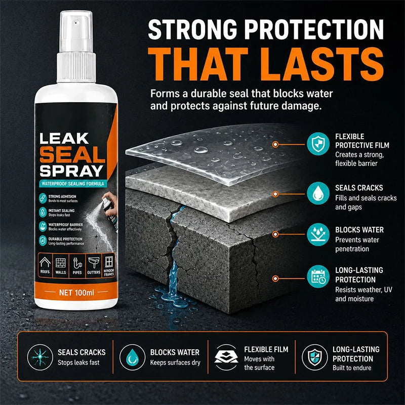 Portable Leak Repair Sealing Spray 🛍️