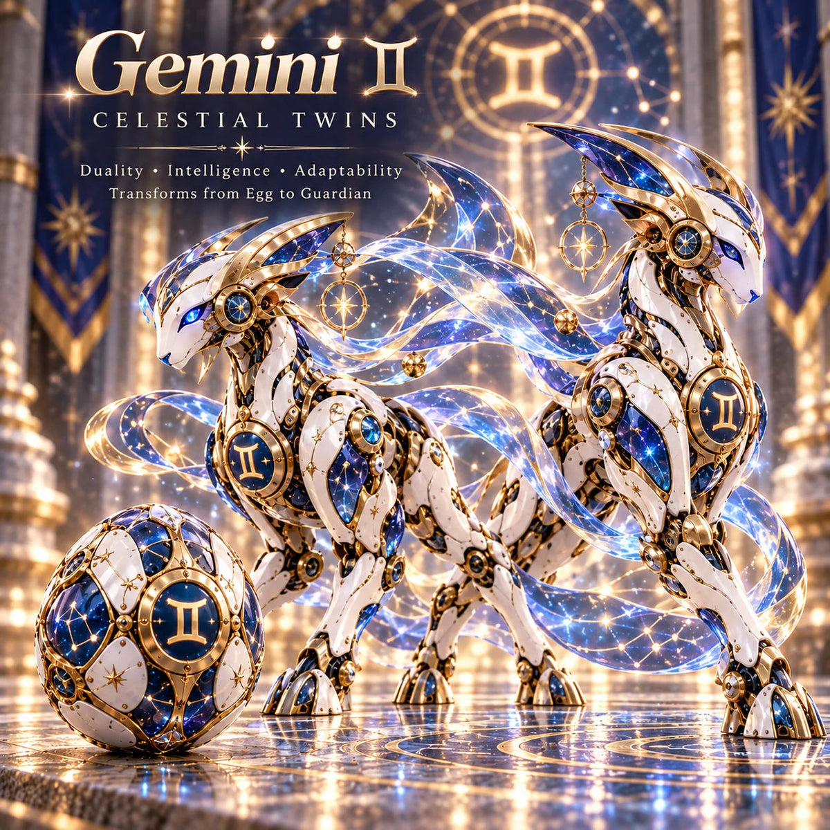 🌌 Zodiac Guardian Eggs™ 🤖– Transforming Celestial Guardian Collection🍀