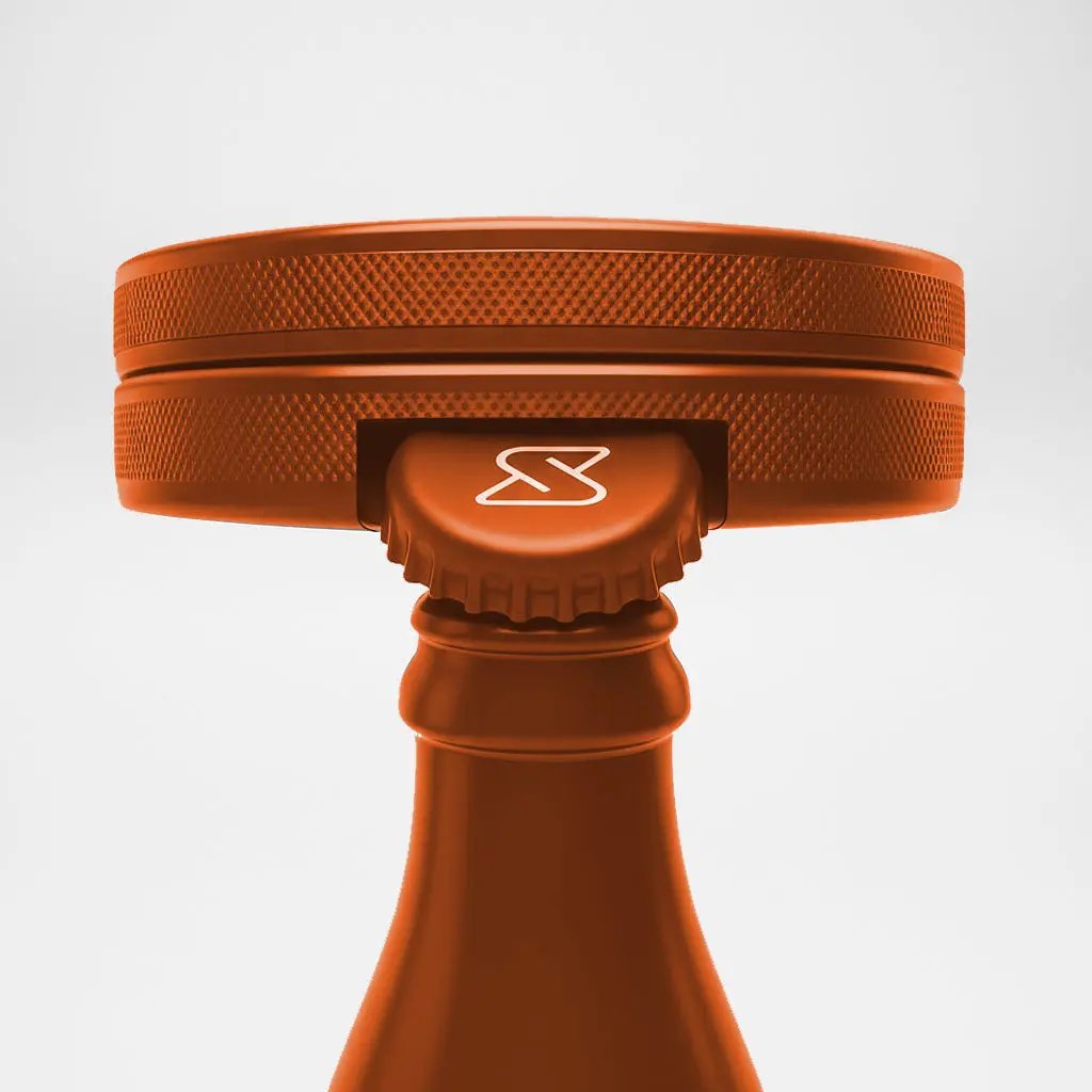 Metal EDC Storage Can with Built-In Bottle Opener