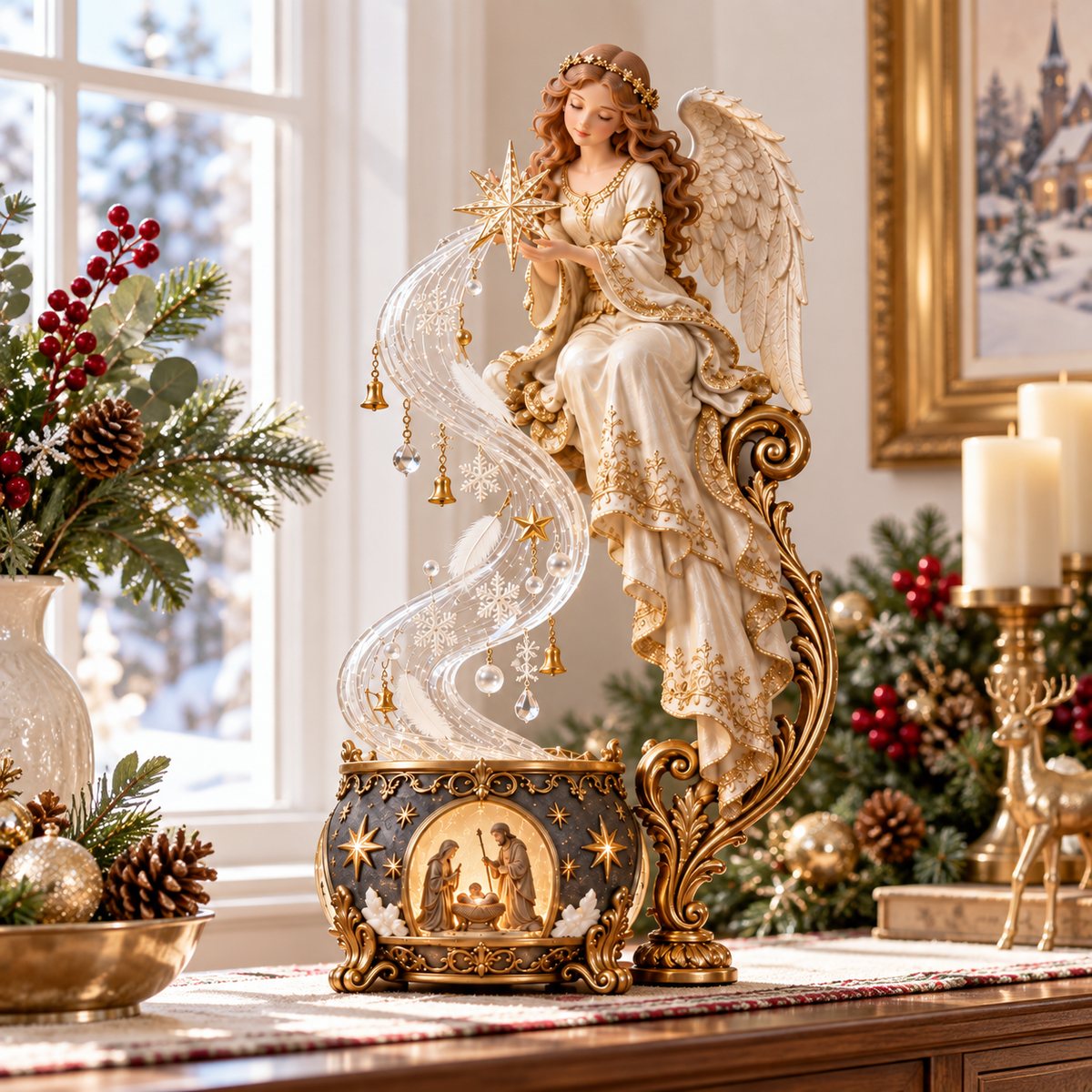👼 49% OFF — Let an Angel Watch Over Your Christmas Night ✨