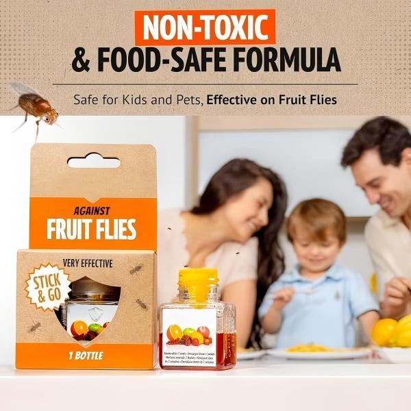 🔥LAST DAY 50% OFF - Ultra-Strong Fruit Fly Trap - User Friendly (Up to 3 Weeks per Bottle)