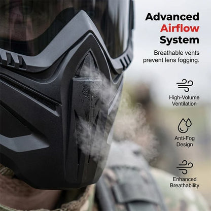 🔥LIMITED-TIME 50% OFF - Detachable Full Face Goggle Mask