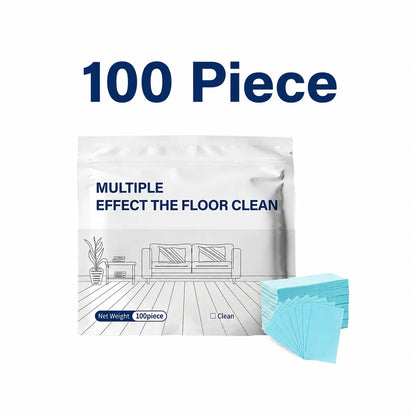 100 Piece Floor Cleaning Tablets Multi-Surface Cleaner for Hardwood Laminate Tile & RV Walls Antibacterial Deodorization Maintenance