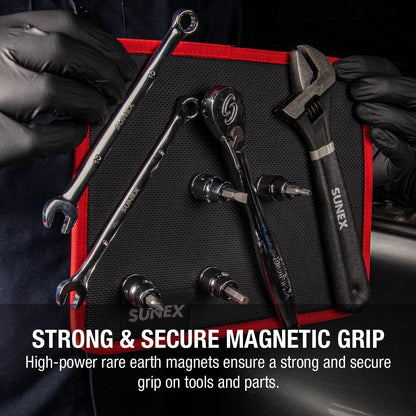 🧲Magnetic Tool Tray & Mat – IP-Safe, Flexible, Non-Slip Workshop Organizer🎁
