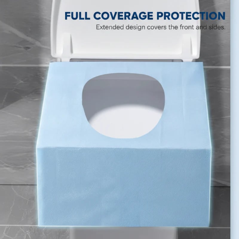 ⏰Disposable Waterproof Toilet Seat Covers Pack🚽✨