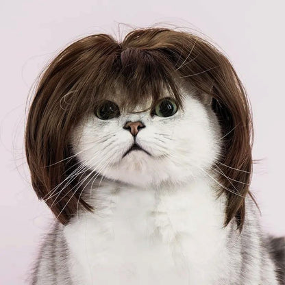 🔥Last Day 49% OFF🐶 Funny Pet Wig Headband for Dogs & Cats