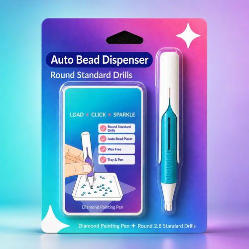 🔥Last Day 50% OFF - 💎 Automatic Diamond Painting Bead dispenser