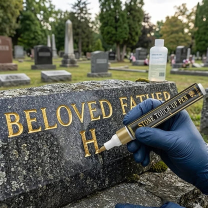 🏆Last Day Promotion 49% OFF🐦Golden Tombstone Marker Pen for Restoring Faded Grave Inscriptions