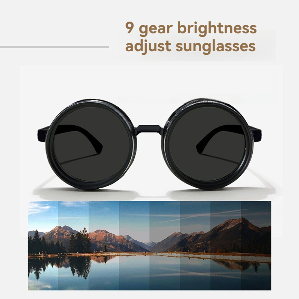 UV-protective polarized sunglasses