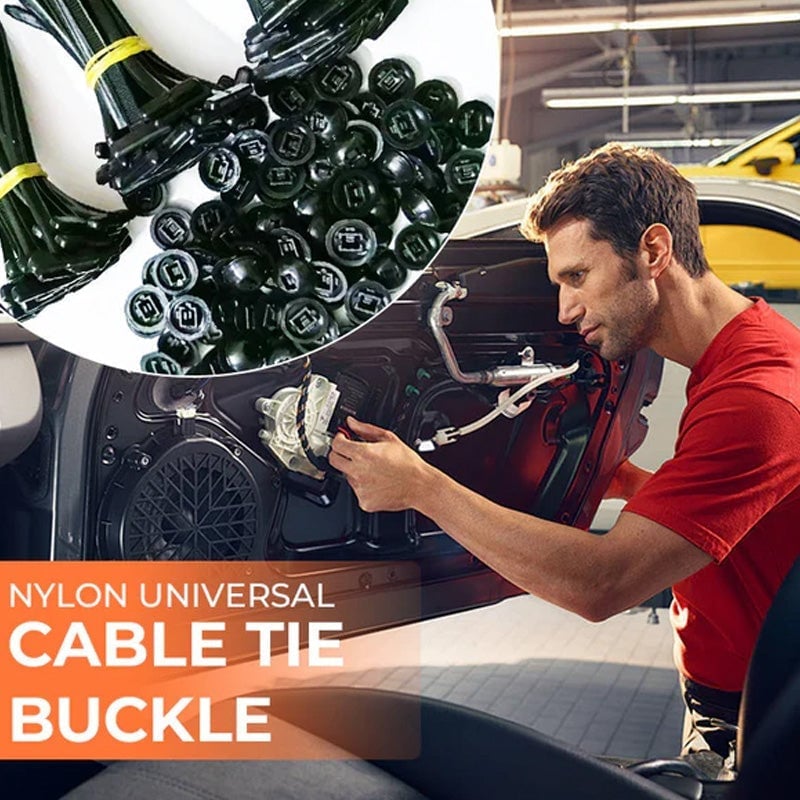🔥Last Day 49% OFF🔥Nylon universal cable tie buckle