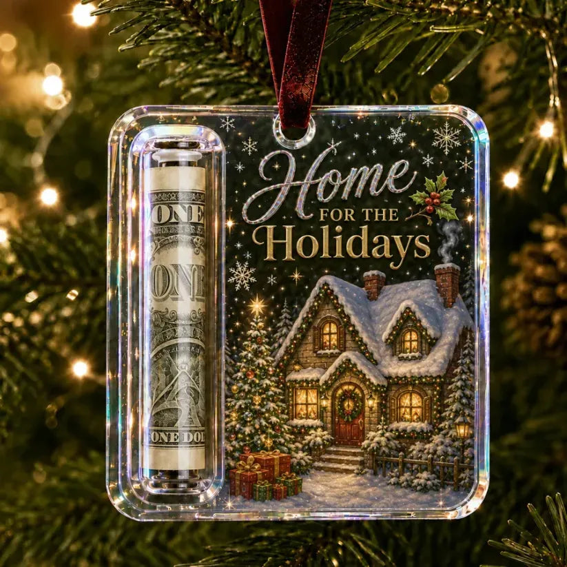 🔥LAST DAY 50% OFF - 🎄Christmas Cash Gift Ornament- Make Cash Feel Like A Real Christmas Gift💵