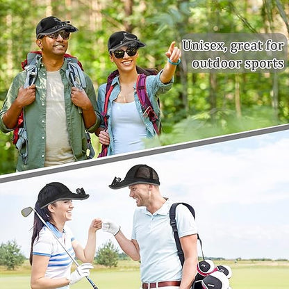 🔥Solar Rechargeable Peak Cap🧢-2026 New Ultralight Solar Fan Sun Hat 🌞