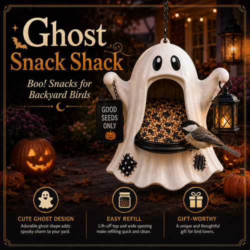 🎃 Halloween Bird Feeder Collection™ – Spooky Hanging Garden Decor & Wild Bird Feeder