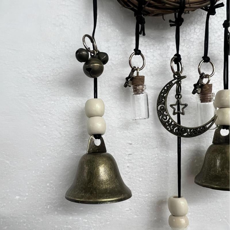 🔥 HOT SALE 49% OFF -🧙‍♀️Handmade Witch Bells for Home Protection🔔