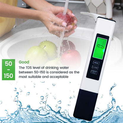 4-in-1 TDS Meter Digital Water Tester for Drinking Water