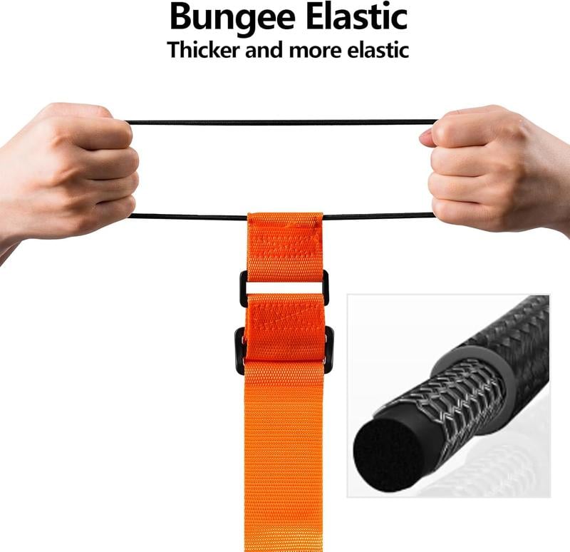 💥 4pack Multi Use Strong Adjustable Luggage Connector Straps