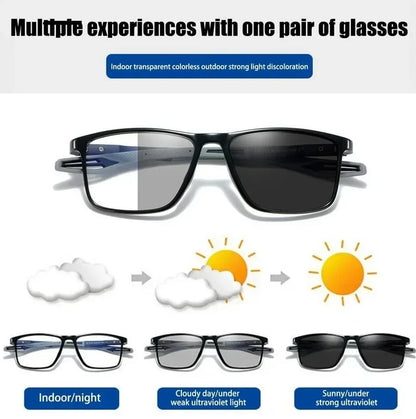 🔥Last Day 50% OFF - Multifocal Glasses [Adaptive Technology] —No more switching!
