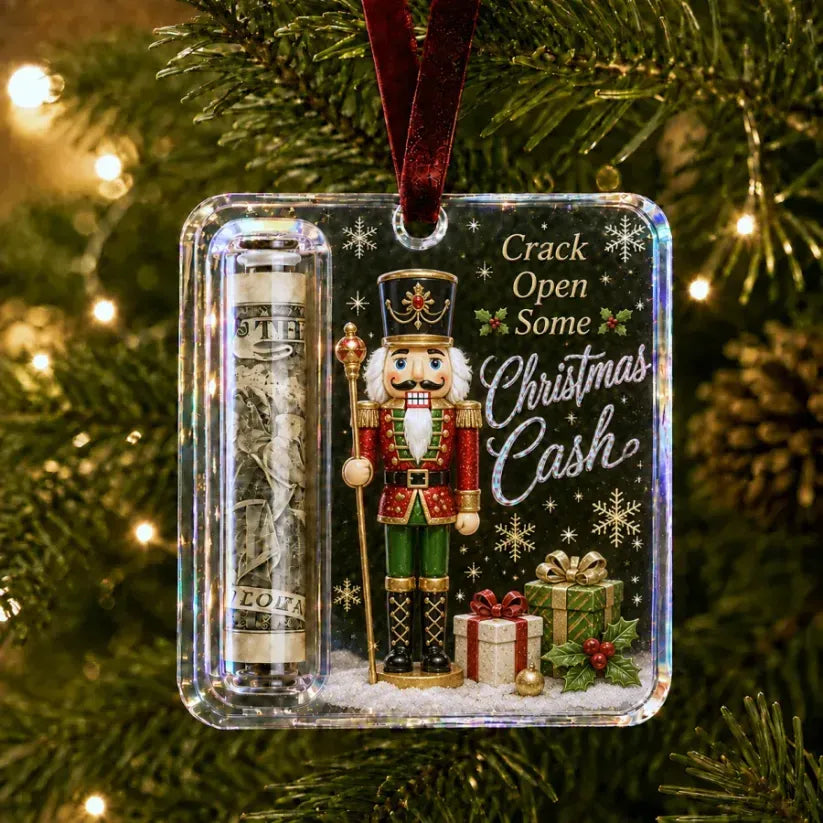 🔥LAST DAY 50% OFF - 🎄Christmas Cash Gift Ornament- Make Cash Feel Like A Real Christmas Gift💵