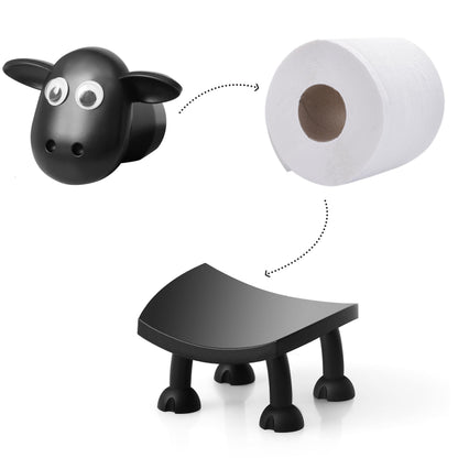 🎁 LAST DAY 59% OFF🔥 Sheep Toilet Roll Holder（3pcs）