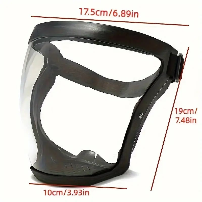 Ultra-Clear Full Face Shield