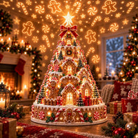 🍪 Gingerbread Village