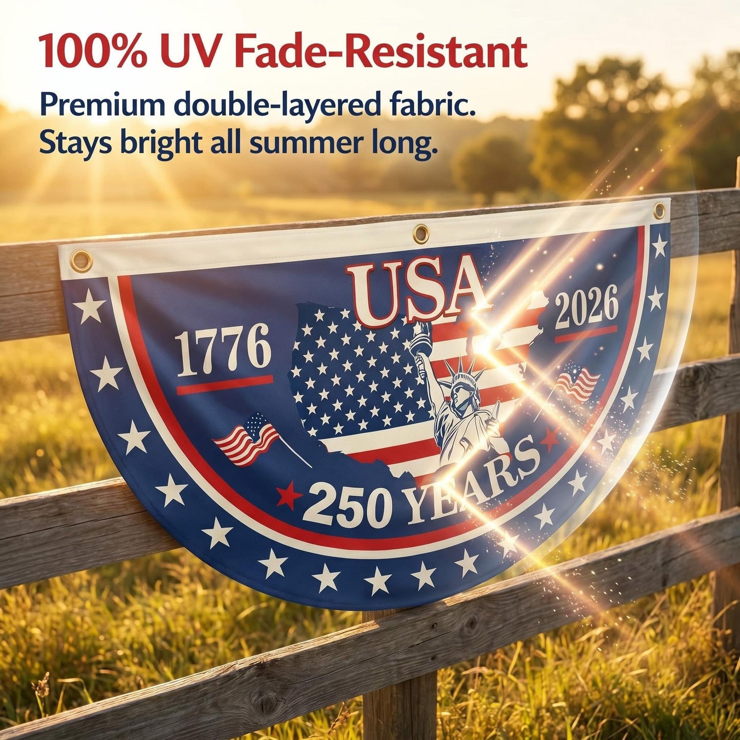 🎖️Day Sale 50% OFF🔥100% Veteran Owned / Handcrafted in USA-250th Anniversary Banners