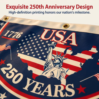 🎖️Day Sale 50% OFF🔥100% Veteran Owned / Handcrafted in USA-250th Anniversary Banners