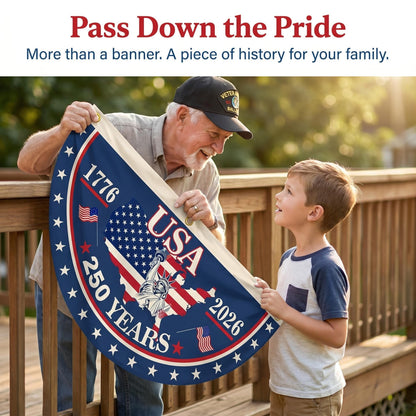 🎖️Day Sale 50% OFF🔥100% Veteran Owned / Handcrafted in USA-250th Anniversary Banners