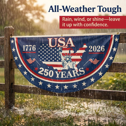 🎖️Day Sale 50% OFF🔥100% Veteran Owned / Handcrafted in USA-250th Anniversary Banners