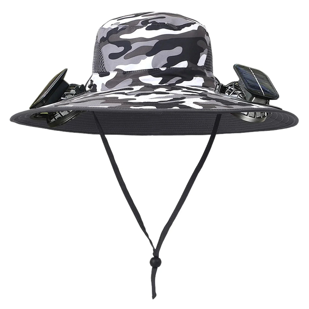 😎 Solar-Powered Cooling Hat 🌞Keeps You Chill❄️