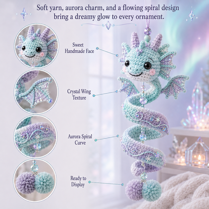 🔥Buy 3, Get 1 Free 🔥🐉 DIY Dragon Spiral Hanging Ornament Kit