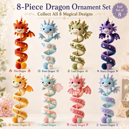 🔥Buy 3, Get 1 Free 🔥🐉 DIY Dragon Spiral Hanging Ornament Kit