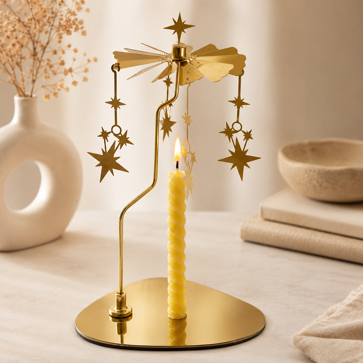 Automatic Rotating Aromatherapy Candle Ornaments