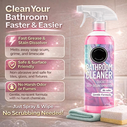 🫧50% OFF !🫧 Multi-Purpose Bathroom Cleaner, Water Stain Eliminator, Powerfully Removes Bathroom Stains