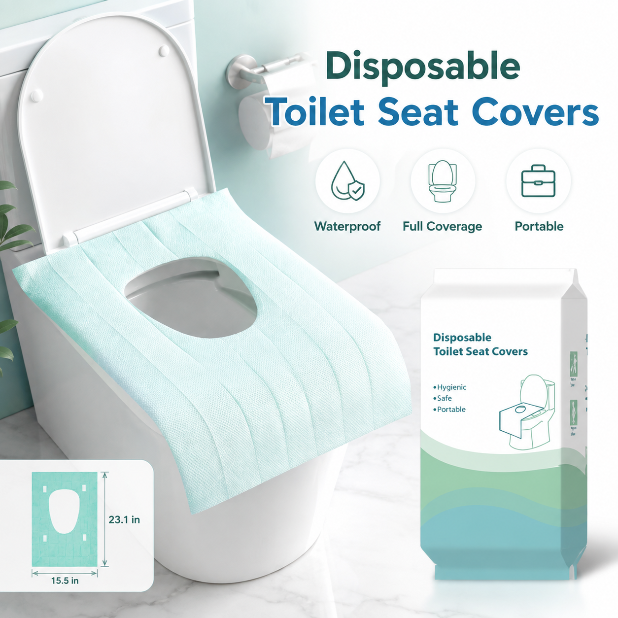 🔥Disposable Toilet Seat Covers🛒