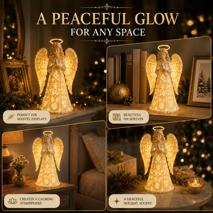 🪽✨ Angel Christmas Guardian Light – A Symbol of Hope, Love & Protection