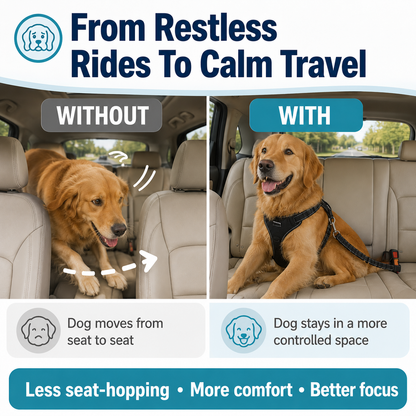 Adjustable Dog Car Seat Belt 🐶🚗