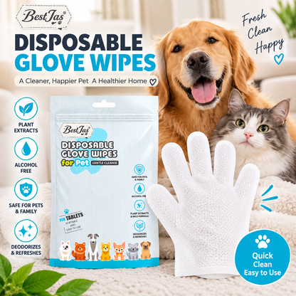 🐶 Wipe Away Pet Messes in Seconds! 🧤