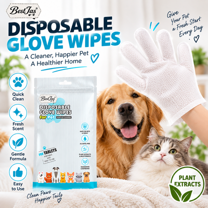 🐶 Wipe Away Pet Messes in Seconds! 🧤