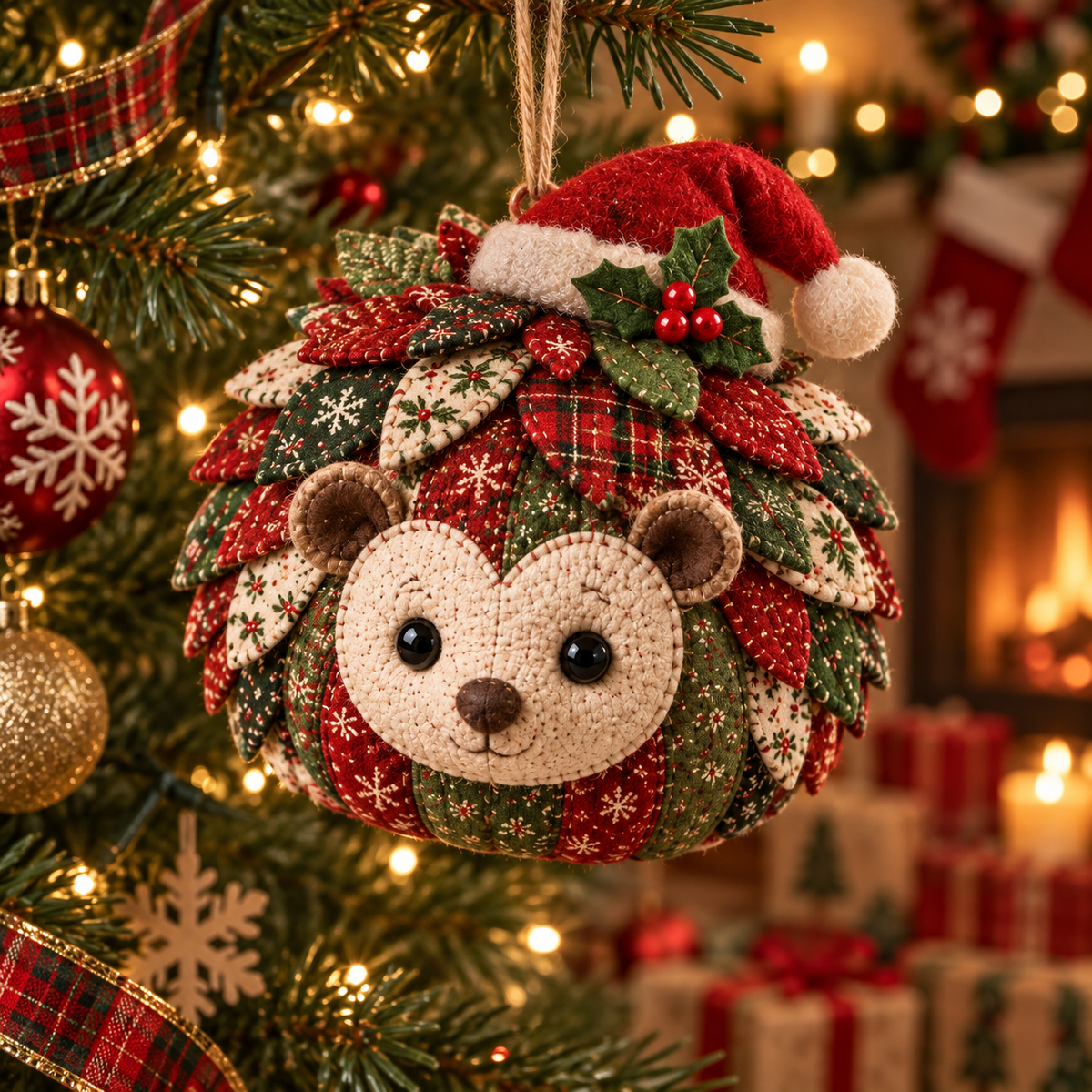 🔥Last Day 50% OFF-Handmade Woodland Animal Christmas Ornaments