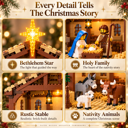 🌟The Nativity Story Building Block Set