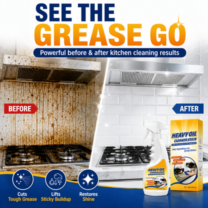 ✨ Spray Away Tough Kitchen Grease