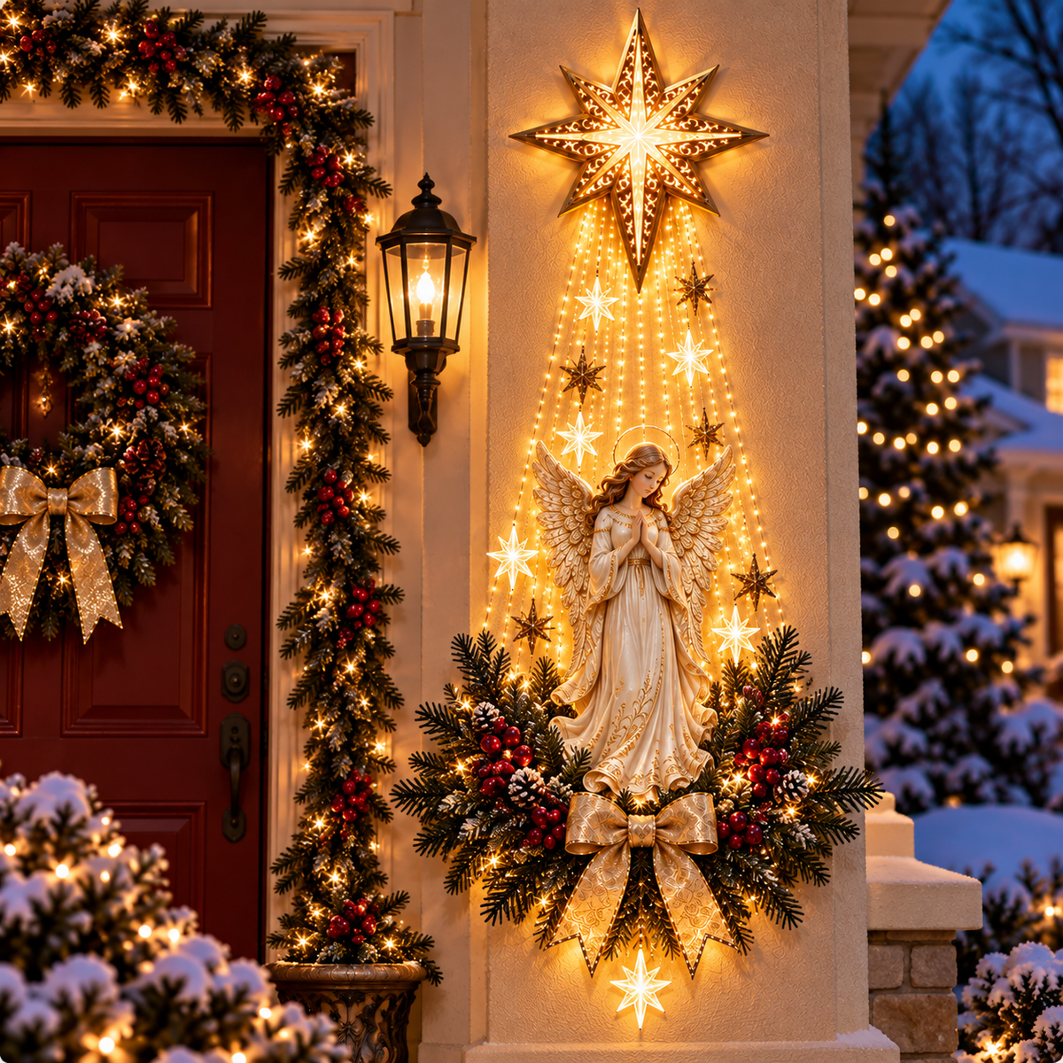 👼Angel Christmas Wall Ligh