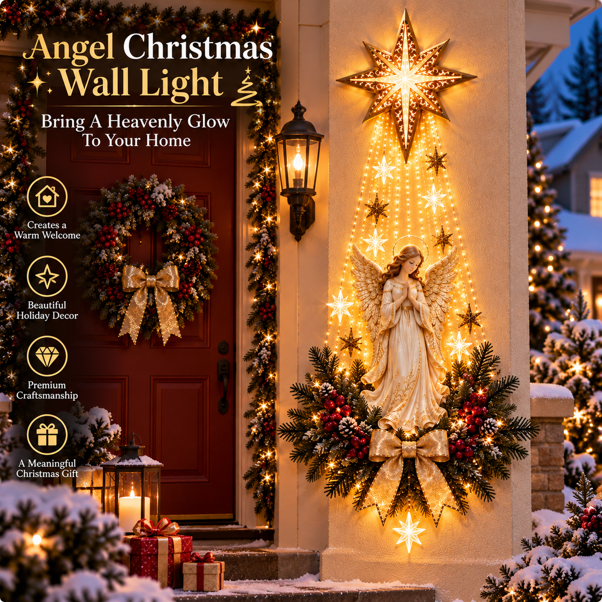 👼Angel Christmas Wall Ligh