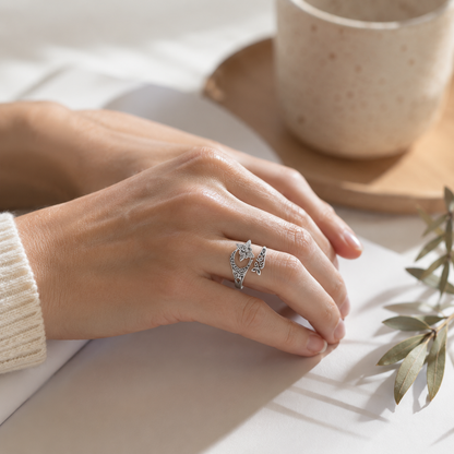 🎁 Celtic Knot Ring - Perfect Gift for Her✨
