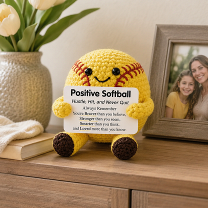 A Tiny Softball Buddy That Reminds Her She’s Stronger Than She Thinks