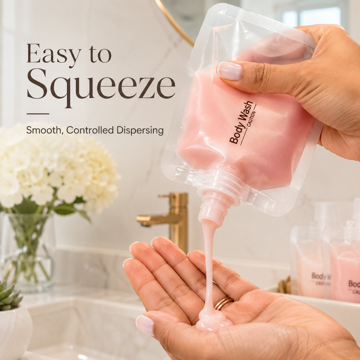 ✈️ Travel Sale-Leak Proof Toiletry Sample Bags