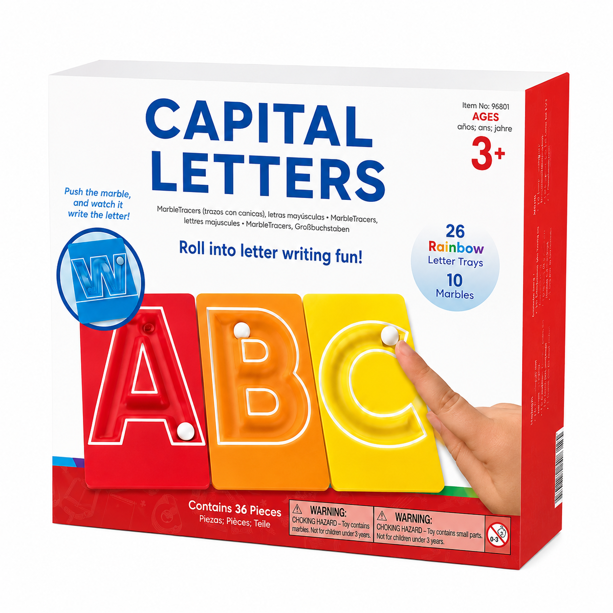 🔤Marble Tracers - Lowercase Letters🌀Roll Into Letter-Writing Fun!🎁Activity Guide Include FREE Letter Formation Poem