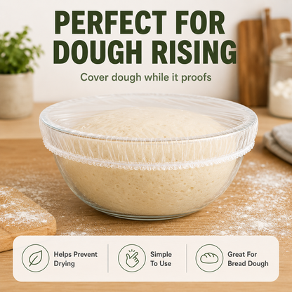 🍽️Summer Limited-Time 50% OFF 🍽️100PCS Disposable Stretch Food Covers for Bowls & Plates
