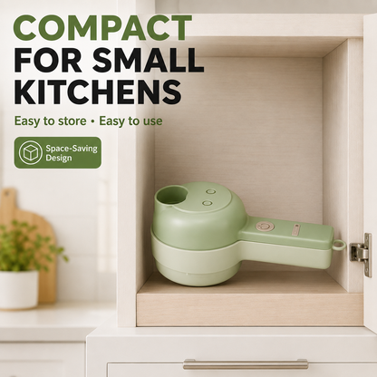 4-in-1 Cordless Prep Chopper — Chop, Slice & Prep Faster